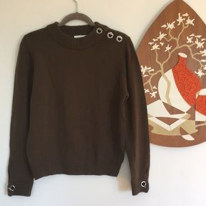 EVIDNT Los Angeles Dark Green Sweater
